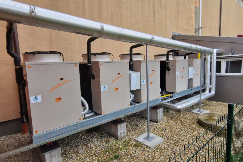 Referencie / Tepelné čerpadlo - Raslavice - foto Referencie / Tepelné čerpadlo - Raslavice - foto