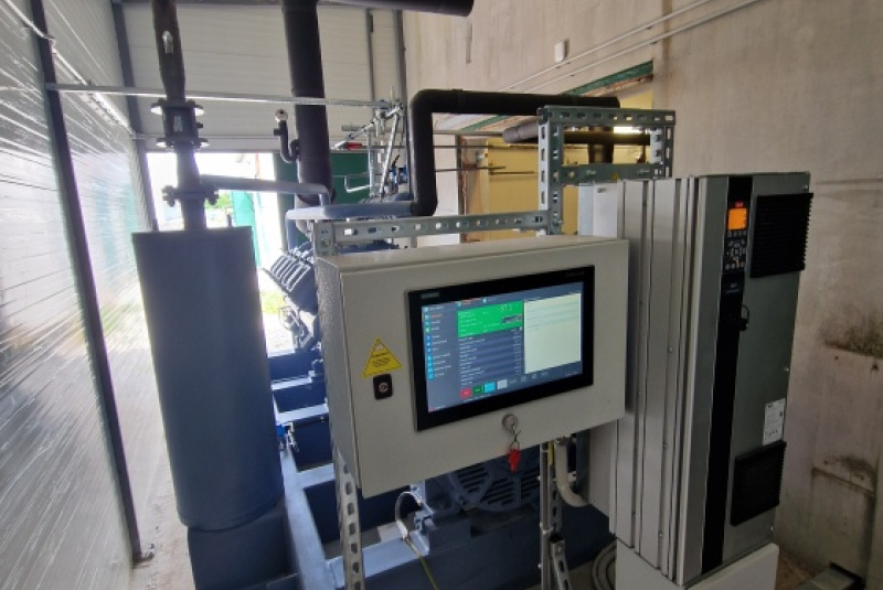 Referencie / Kompresor pre IQF špirálový zmrazovač - KUPEX spol. s r.o. - foto Referencie / Kompresor pre IQF špirálový zmrazovač - KUPEX spol. s r.o. - foto