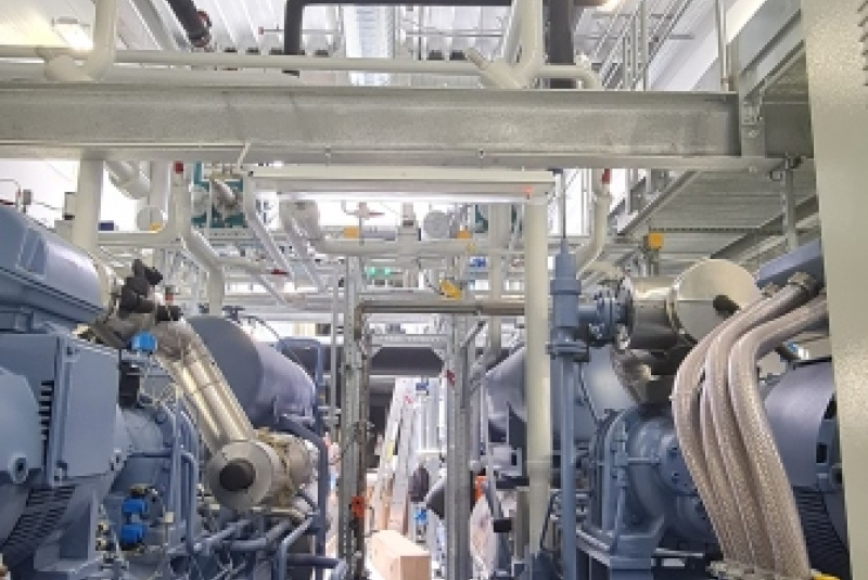 Referencie / Chladenie nového distribučného centra BILLA Sereď - foto Referencie / Chladenie nového distribučného centra BILLA Sereď - foto