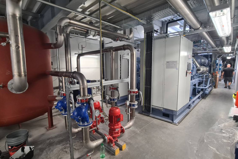 Referencie / Chladenie nového distribučného centra BILLA Sereď - foto Referencie / Chladenie nového distribučného centra BILLA Sereď - foto