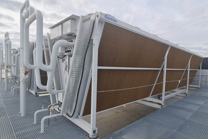 Referencie / Chladenie nového distribučného centra BILLA Sereď - foto Referencie / Chladenie nového distribučného centra BILLA Sereď - foto