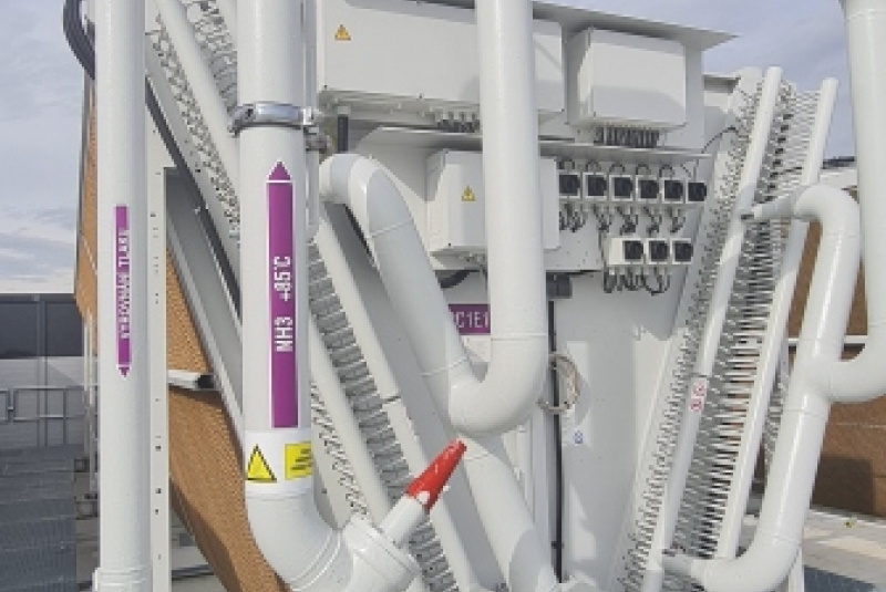 Referencie / Chladenie nového distribučného centra BILLA Sereď - foto Referencie / Chladenie nového distribučného centra BILLA Sereď - foto